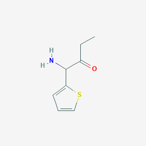 1-Amino-1-(thiophen-2-YL)butan-2-one