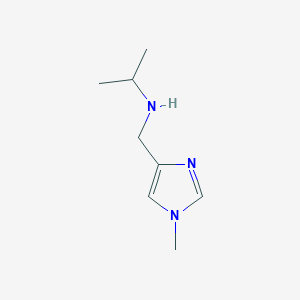 [(1-Methyl-1H-imidazol-4-YL)methyl](propan-2-YL)amine