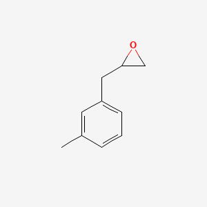 molecular formula C10H12O B13173515 2-[(3-Methylphenyl)methyl]oxirane 