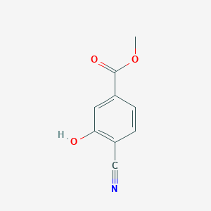 B1317360 Methyl 4-cyano-3-hydroxybenzoate CAS No. 6520-87-2