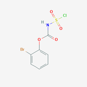 2-bromophenyl N-(chlorosulfonyl)carbamate