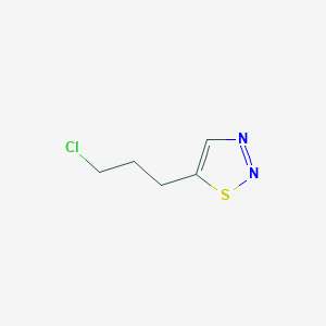 5-(3-Chloropropyl)-1,2,3-thiadiazole