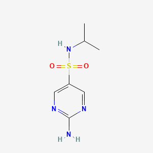 2-amino-N-(propan-2-yl)pyrimidine-5-sulfonamide