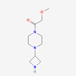 1-[4-(3-Azetidinyl)-1-piperazinyl]-2-methoxy-ethanone