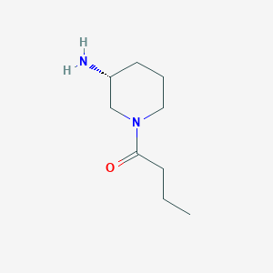 1-[(3R)-3-Aminopiperidin-1-yl]butan-1-one