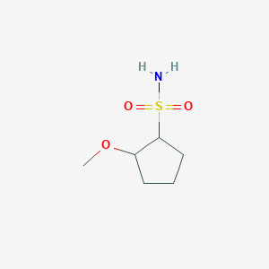 2-Methoxycyclopentane-1-sulfonamide