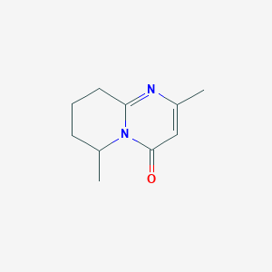 2,6-Dimethyl-4H,6H,7H,8H,9H-pyrido[1,2-a]pyrimidin-4-one