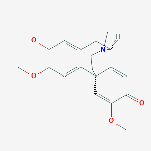 molecular formula C20H23NO4 B131738 O-甲基帕利定 CAS No. 27510-33-4