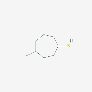 4-Methylcycloheptane-1-thiol