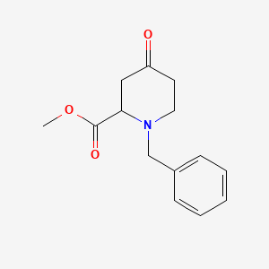 Methyl 1-benzyl-4-oxopiperidine-2-carboxylate