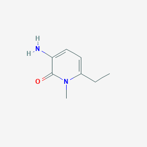 3-Amino-6-ethyl-1-methyl-1,2-dihydropyridin-2-one