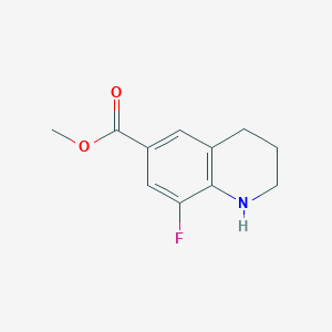 Methyl 8-fluoro-1,2,3,4-tetrahydroquinoline-6-carboxylate