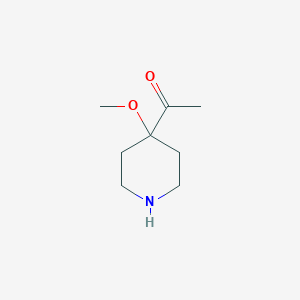 1-(4-Methoxypiperidin-4-yl)ethan-1-one