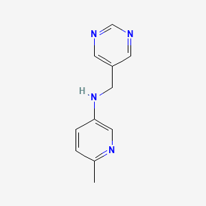 6-Methyl-N-(pyrimidin-5-ylmethyl)pyridin-3-amine