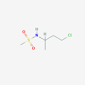 N-(4-chlorobutan-2-yl)methanesulfonamide