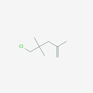 5-Chloro-2,4,4-trimethylpent-1-ene