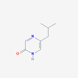 5-(2-Methylpropyl)-1,2-dihydropyrazin-2-one