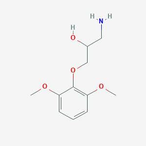 1-Amino-3-(2,6-dimethoxyphenoxy)propan-2-ol