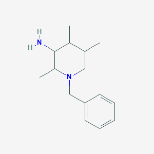 1-Benzyl-2,4,5-trimethylpiperidin-3-amine