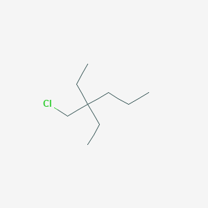 molecular formula C9H19Cl B13174228 3-(Chloromethyl)-3-ethylhexane 