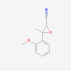 3-(2-Methoxyphenyl)-3-methyloxirane-2-carbonitrile