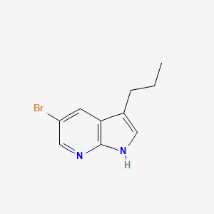 5-Bromo-3-propyl-1H-pyrrolo[2,3-B]pyridine