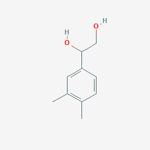 1-(3,4-Dimethylphenyl)ethane-1,2-diol