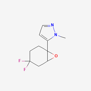 5-{4,4-difluoro-7-oxabicyclo[4.1.0]heptan-1-yl}-1-methyl-1H-pyrazole