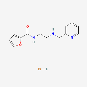 B1317435 Furan-2-carboxylic acid {2-[(pyridin-2-ylmethyl)-amino]-ethyl}-amide hydrobromide CAS No. 1052539-91-9