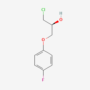 molecular formula C9H10ClFO2 B1317449 (S)-1-Chloro-3-(4-fluorophenoxy)propan-2-ol CAS No. 352530-45-1