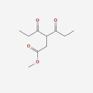 Methyl 4-oxo-3-propanoylhexanoate