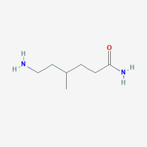 6-Amino-4-methylhexanamide