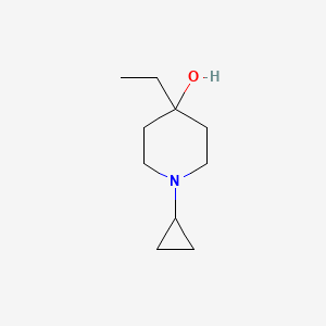 1-Cyclopropyl-4-ethylpiperidin-4-ol