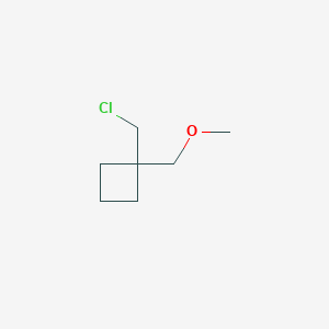 1-(Chloromethyl)-1-(methoxymethyl)cyclobutane