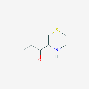 2-Methyl-1-(thiomorpholin-3-yl)propan-1-one