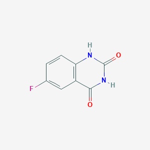 molecular formula C8H5FN2O2 B1317466 6-氟喹唑啉-2,4-二醇 CAS No. 88145-90-8