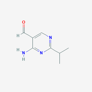 4-Amino-2-isopropylpyrimidine-5-carbaldehyde