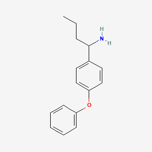 1-(4-Phenoxyphenyl)butan-1-amine