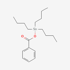 molecular formula C19H32O2Sn B1317476 苯甲酸三丁基锡 CAS No. 4342-36-3