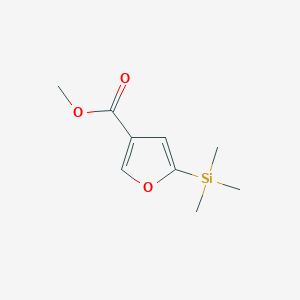 Methyl 5-(trimethylsilyl)furan-3-carboxylate