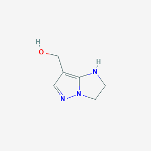 {1H,2H,3H-pyrazolo[1,5-a]imidazol-7-yl}methanol