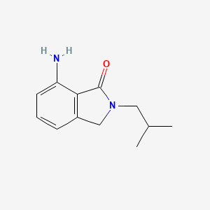 7-Amino-2-(2-methylpropyl)-2,3-dihydro-1H-isoindol-1-one