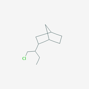 2-(1-Chlorobutan-2-yl)bicyclo[2.2.1]heptane