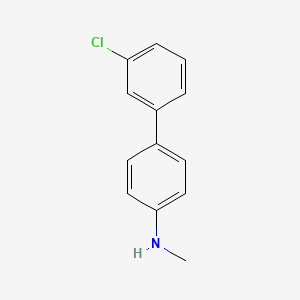 4-(3-Chlorophenyl)-N-methylaniline