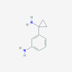 3-(1-Aminocyclopropyl)aniline