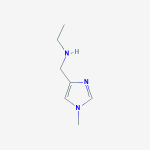 ethyl[(1-methyl-1H-imidazol-4-yl)methyl]amine