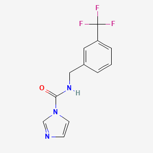 N-{[3-(trifluoromethyl)phenyl]methyl}-1H-imidazole-1-carboxamide