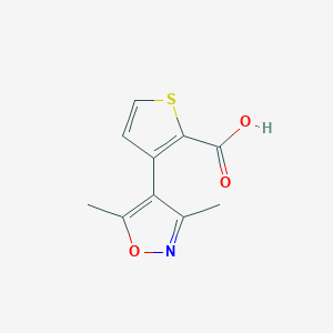 3-(Dimethyl-1,2-oxazol-4-yl)thiophene-2-carboxylic acid