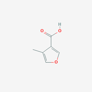 molecular formula C6H6O3 B1317514 4-Methyl-3-furancarboxylic acid CAS No. 101870-15-9