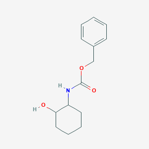 molecular formula C14H19NO3 B1317515 苄基(2-羟基环己基)氨基甲酸酯 CAS No. 92645-06-2